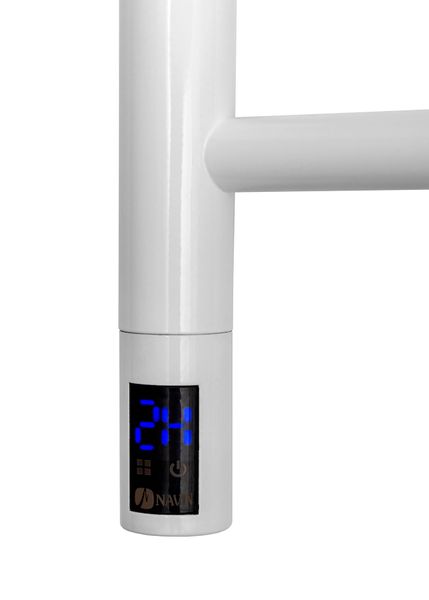 Рушникосушка електрична Блюз 480х600 Sensor ліва з таймером, біла 12-006133-4860 фото