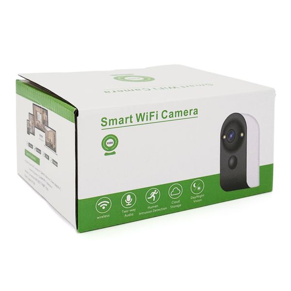 2Мп Wi-Fi відеокамера вулична з акумулятором та SD/карта з YOSO YO-IPC42D2MP30 2.8mm V380 30395 фото