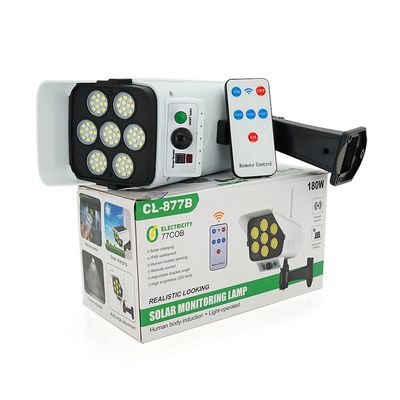 Прожектор-муляж камери GH-2288 із сонячною панеллю та датчиком руху, пульт, Box 30289 фото