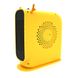 Тепловентилятор спіральний JIEBO-N8, 500W, жовтий, Box 23890 фото 1