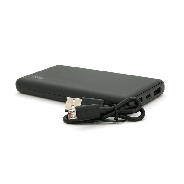 PowerbankTtec 10000mAh, Led, Output: 2*USB, 20W, Black, Q36 29503 фото