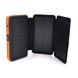 Power bank RH-20000N6W 20000mAh Solar, Flashlight,Input:5V/2A(microUSB,TypeC),Output:5V/2А(2xUSB),Wireless charger,PD/QC3.0,rubberized case,Orange,BOX 20178 фото 1
