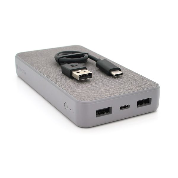 PowerbankTtec Mophie15000mAh, Output: 2*USB + Type-C, 20W, Gray, Q20 29500 фото