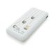 Powerbank TX-108 10000mAh, кабеля USB: Micro, Lighting, White/Black, (270g), Blister 29363 фото 2