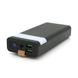 PowerBank XO-PR1129 20000mAh,flashlight,Input:(Micro,Type-C), Output:(2хUSB,Type-C), QC22.5W/PD20W, plastic, Black 29303 фото 1