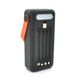 Power bank YM-636CX 40000 mAh, Solar, flashlight, Input:5V/2.1A(micro-USB,TypeC,Lightning), Output:5V/2.1A(4xUSB),With 4 owner cable,plastic,Black,BOX 28188 фото 2