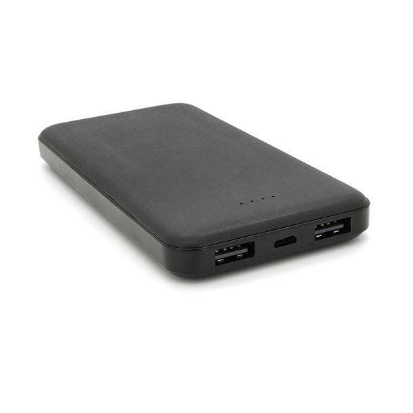 Повербанк Dexim DCA0013 10000mAh Fast Charge + 2*USB, Black, Q60 29506 фото