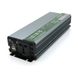 Інвертор напруги Demuda DMDPSW-800W, 12V/220V, 800W з правильною синусоїдою, 1 універсальна розетка, 2 USB, клемні дроти, Q20 29154 фото 1