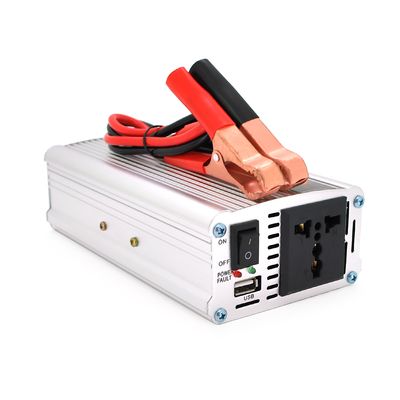 Інвертор напруги Himastar1000W (DC:500W), 12/220V з апроксимованою синусоїдою, 1 універсальна розетка, 1*USB (DC:5V/2.4A), клеми+затискачі, Q40 28493 фото