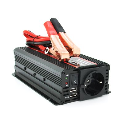 Інвертор напруги KY-M4000, 550W, 12/220V, Line-Interactive, LCD, 1 Shuko, 2 USB вихід, прикурювач, Box, Q20 28556 фото