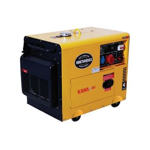 Генератор дизельний KDK7500SC3, трифазний 230/400V, 50Hz, 6.9KVA, об'єм 14.5л 28210 фото