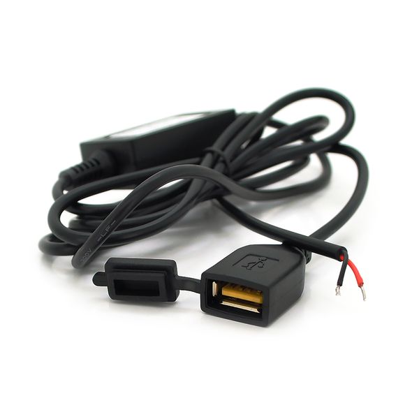 Конвертер USB2.0(F),DC 5V, Black, OEM 29945 фото